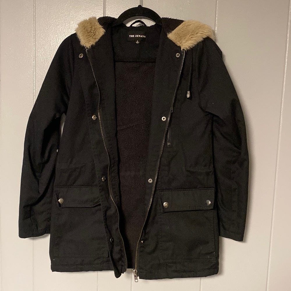 Black Winter Coat